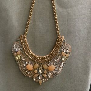 Beautiful bib necklace!